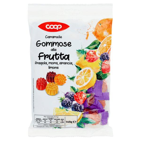 COOP Sugar-Free Fruits Gummy Candies