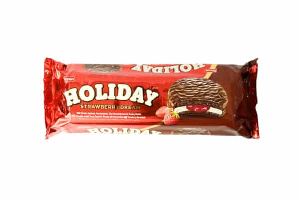 Elvan HOLIDAY CHOCHLATE MOUNTED STRAWBERRY FILLING 6x30G