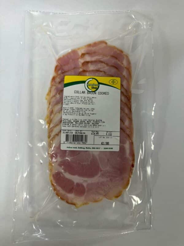 THE CONVENIENCE SHOP COLLAR BACON 1 (Price per kilo)