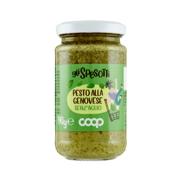 gliSpesotti COOP GENOVESE PESTO WITHOUT GARLIC 190G