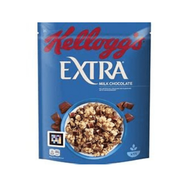 KELLOGG'S EXTRA MILK CHOCOLATE 450G